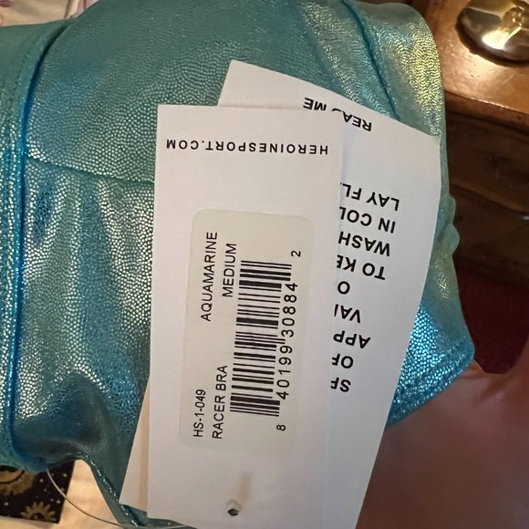 Heroine Sport Blue Sports Bra and Leggings Set - Picture 5 of 5